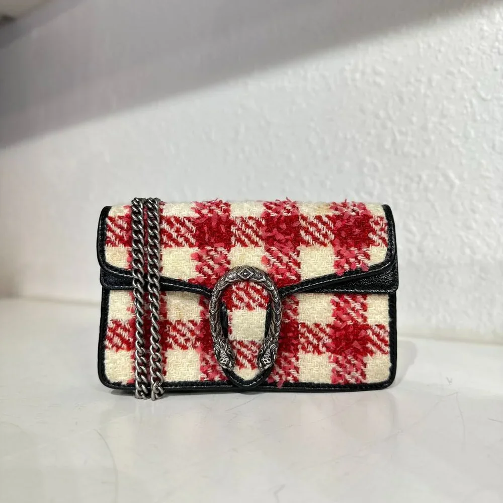 Gucci Super Mini Dionysus Shoulder Bag Crossbody - Picture 1 of 9